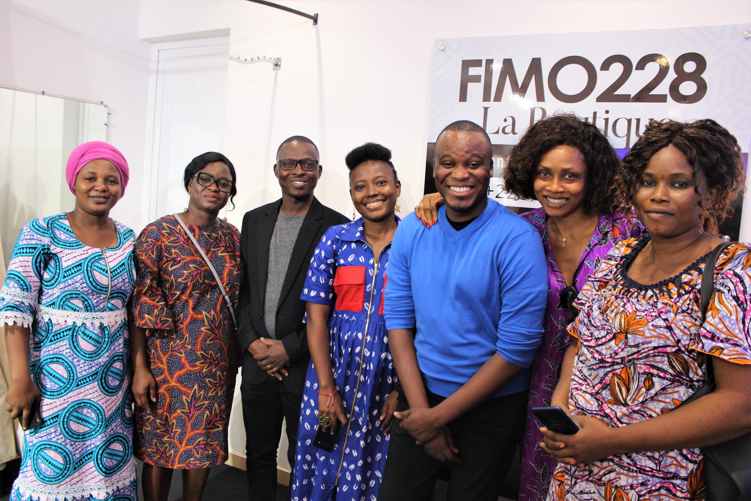 Les entreprises incubées du secteur de la mode en visite d’apprentissage entre pairs chez FIMO 228 LA BOUTIQUE