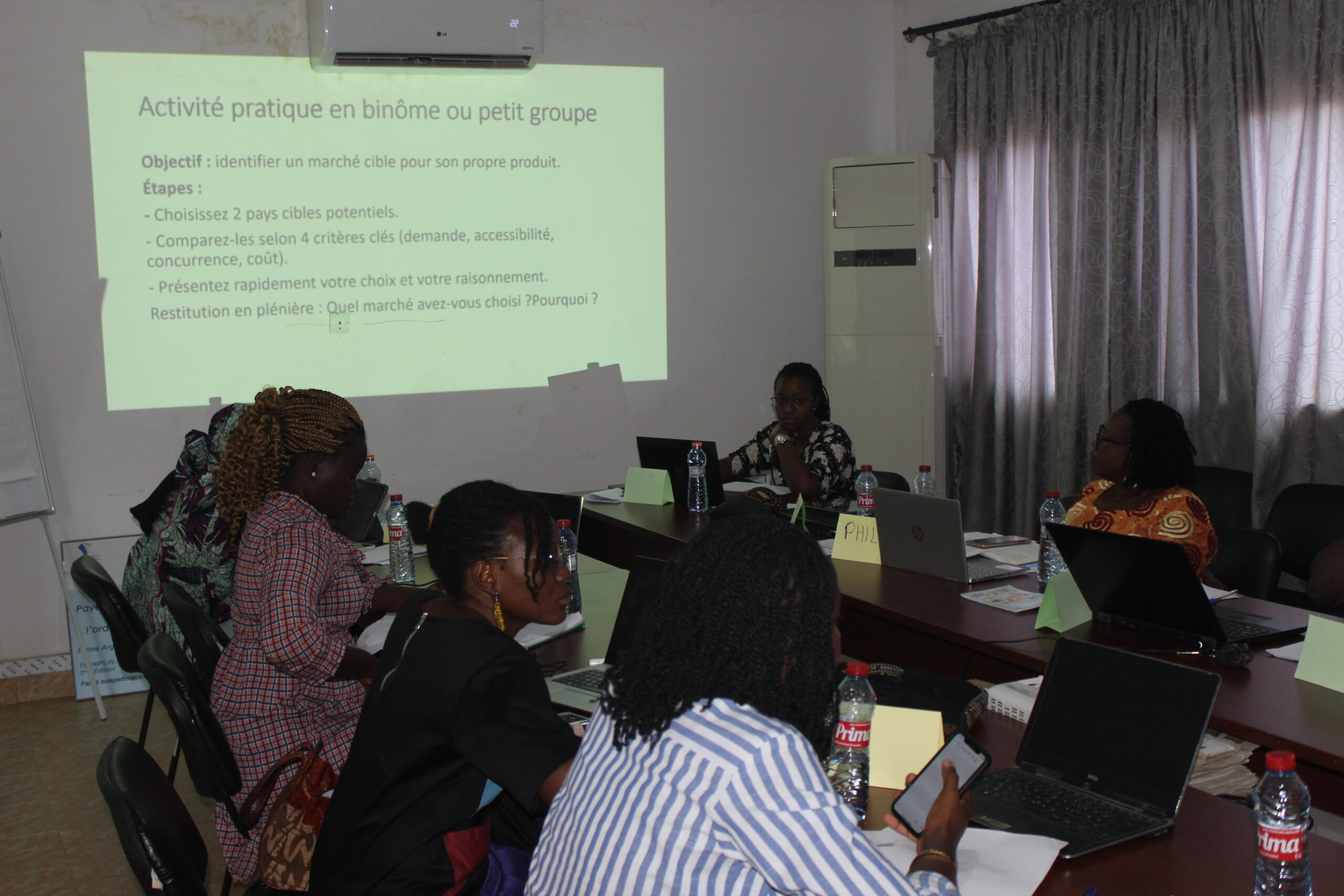 DÉBUT DES FORMATIONS DU PROJET WOMEN EXPORT READINESS : DIX FEMMES ENTREPRENEURES OUTILLÉES POUR L’EXPORTATION